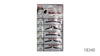 Pencil Thin Moustache - 5 pack